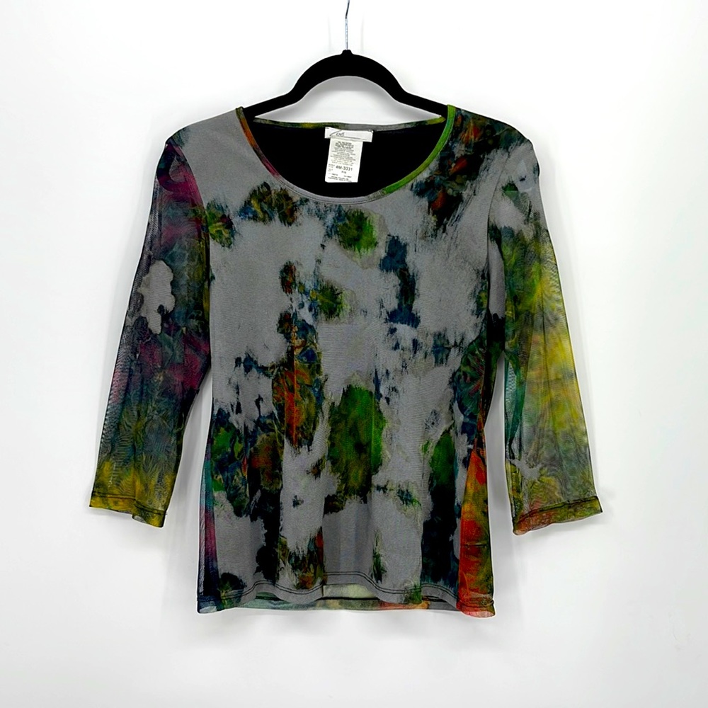 ZOE Tulle Multicolour Top